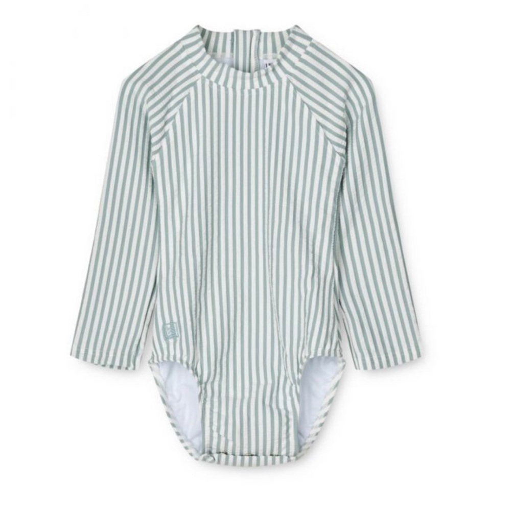 Liewood Maxime Anti-UV Recycled Material Playsuit | Blue